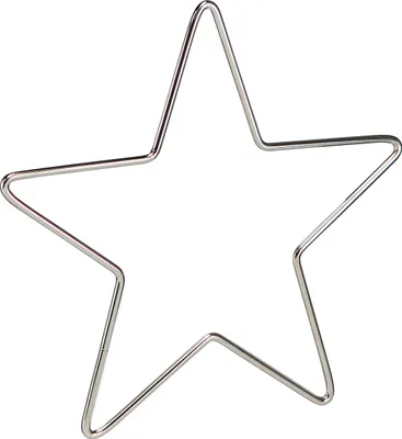 Produktbild von Eleganter Weihnachtsstern zum Aufhängen für festliche Dekoration, 6 Stück