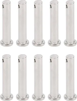 Obrázek produktu pro Kulaté šrouby M8x40 mm – lisovaný kov – 10 kusů