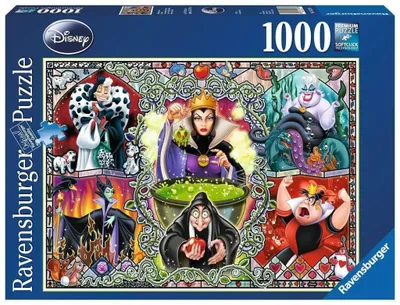 Obrázek produktu pro Ravensburger Disney Hříšné ženy puzzle 1000 dílků Kreslené pohádky