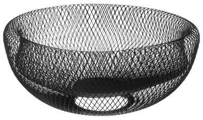 Image de Panier à fruits et légumes - Panier de rangement - Métal - Noir