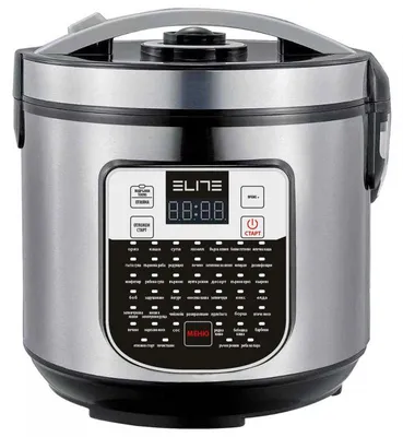 Obrázok produktu pre Multikuker Elite EMC-51286, 900W, 5 L, 46 programov, časovač, LED displej, nerezová oceľ