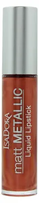 Produktbild von IsaDora Matt Metallic Flüssiger Lippenstift 82 Kupferchrom 7 ml