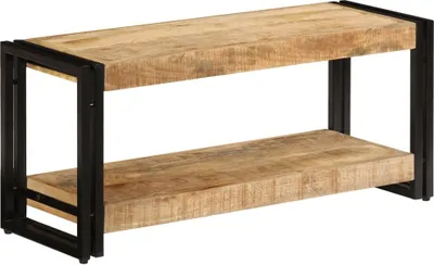 Produktbild von TV-Schrank 90x30x40 cm Massivholz Mango