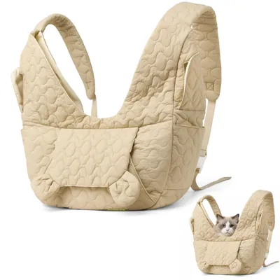 Hundetragetasche bis 10 kg, Frontpack, verstellbar, für kleine Hunde
