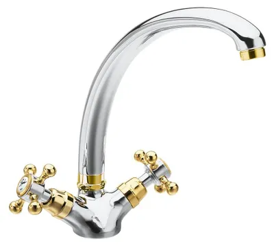 Produktbild von ANTEA Küchenarmatur, Höhe 265mm, Chrom / Gold