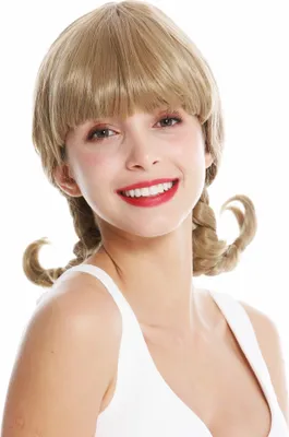 Produktbild von WIG ME UP Perücke Zöpfe Geflochten Pony Blond GFW3273-24B