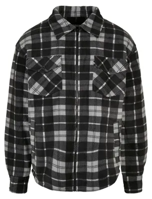Produktbild von Urban Classics - Hemdjacke für Herren TN625 (M) (Schwarz/Weiß)