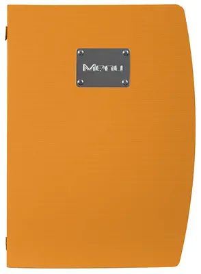 Obrázek produktu pro Securit MC-RCA4-OR Složka menu Securit RIO MENU, DIN A4, oranžová