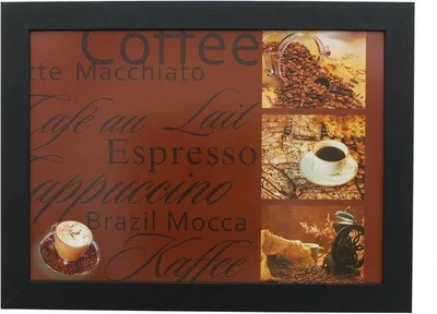 Zdjęcie produktu dla Praktyczna taca o wymiarach 43 x 33 cm, którą można trzymać na kolanach