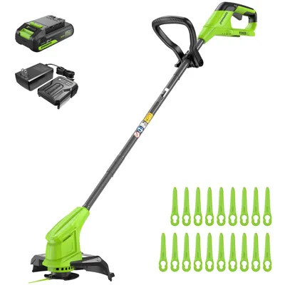 Produktbild von Greenworks 24V Akku Rasentrimmer 25 cm Schnittbreite