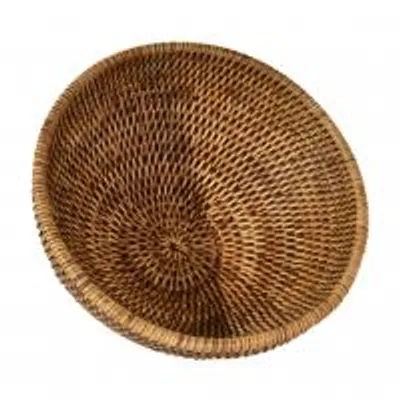 Immagine prodotto di H&H Cestino Tondo In Rattan Cm 24X8H