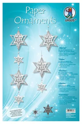 Produktbild von Sparkling Ornaments Sterne