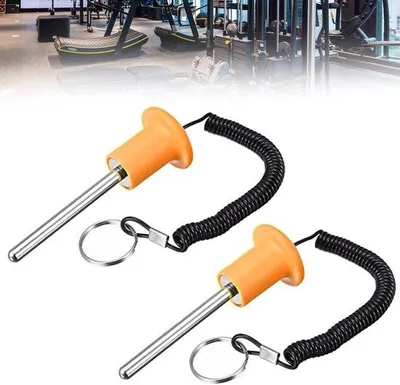 Produktbild von Allecto - Gewichtsstapelhalter - Zubehör für Krafttraining - Für Fitnessstudios - Magnetischer Gewichtsstapelhalter - Ideal für Krafttraining