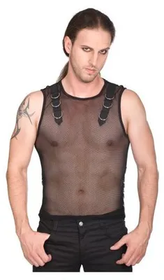 Zdjęcie produktu dla Azzazzinz Tank Top męski - kamizelka z podkoszulkiem Net L