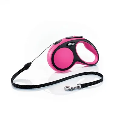 Obrázek produktu pro Flexi New COMFORT, Pes, Zatahovací vodítko, Černá, Růžová, Kabel, 12 kg, 8 m