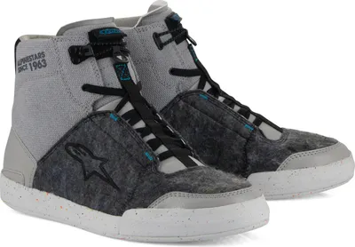 Produktbild von Alpinestars Circal Motorrad Schuhe, grau/blau, 8