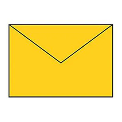Image de Enveloppes Paperado DIN C5 ocre paquet de 5 2 pièces