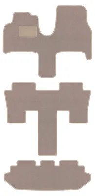 Immagine prodotto di Tappetini in moquette per Fiat Ulysse II 2002-2010 (7 posti) – set 4 pezzi, beige, su misura – Wielganizator LUX