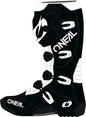 Produktbild von Oneal 3SRS Motocross Stiefel, schwarz/weiß, 42