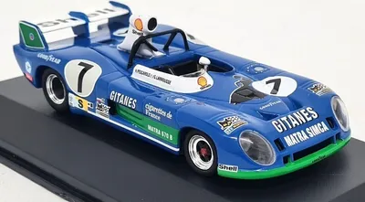 Obrázok produktu pre MATRA MS670B #7 Víťaz 24h Le Mans 1974 H.PESCAROLO / G.LARROUSSE, IXOLM1974, mierka1/43, IXOMODELS