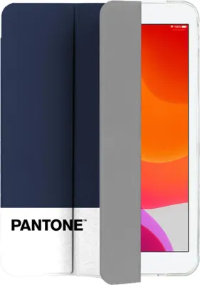 Produktbild von Pantone Book Case iPad 10.2" Blau TPU Anti-Schock für 7/8/9 Generation