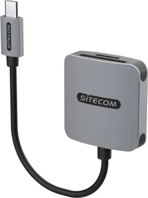 Produktbild von Sitecom USB-C-Kartenleser UHS-II (312?MB/s)