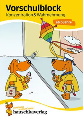 Produktbild von Vorschulblock - Konzentration und Wahrnehmung ab 5 Jahre