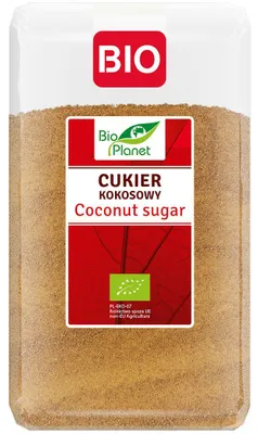 CUKIER KOKOSOWY BIO 1 kg - BIO PLANET