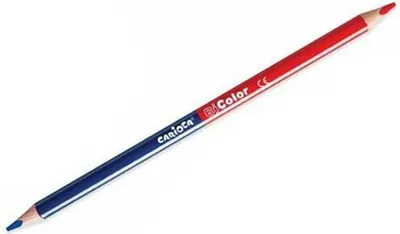 Produktbild von Carioca Kredki Ołówkowe Trójkątne BiColor 24 kolory