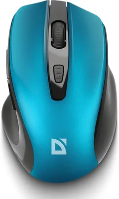 Immagine prodotto di Mouse ottico wireless, mouse da ufficio ergonomico con clic silenzioso, sensore PixArt e 6 tasti Sensore preciso e 3 livelli DPI (800/1200/1600)