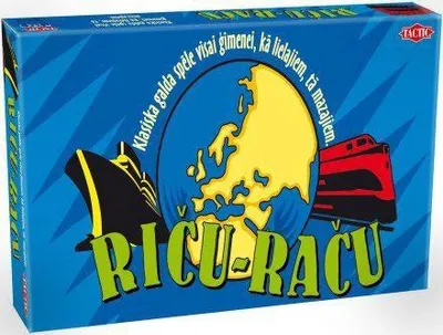 Produktbild von Taktik-Brettspiel Ricu Racu (in lettischer Sprache)
