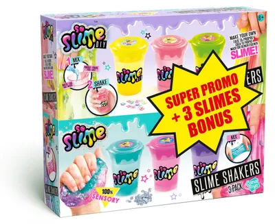 Image de Jeu de pâte à modeler Canal Toys Agitadores de slime 3 + 3 extra