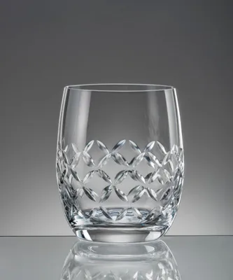 Produktbild von Wassergläser Whiskygläser CROSS klar geschliffen 300 ml 2er Set