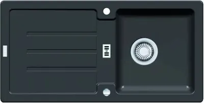 Zdjęcie produktu dla Zlewozmywak Franke Strata STG 614 Fragranit Czarny matowy odwracalny 1140657827