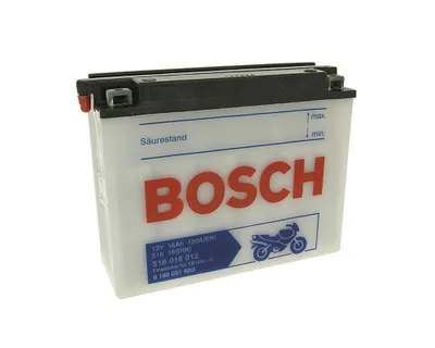 Image de Batterie 12V 16Ah BOSCH YB16AL-A2 SANS ACID PACK