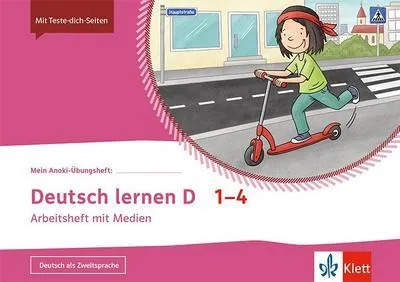 Produktbild von Mein Anoki-Übungsheft. Deutsch lernen D. Arbeitsheft mit Medien Klasse 1-4