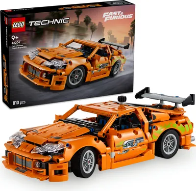 Obrázek produktu pro LEGO Technic Rychle a zběsile Toyota Supra MK4 - auto na hraní - se šestiválcovým motorem a otevíracími dveřmi - stavebnice pro kluky a holky od 9 let - nápad na dárek k narozeninám 42204