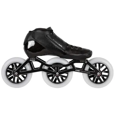 Produktbild von Powerslide Speedskate Core Performance Black 3X125, für Marathon, für Damen und Herren