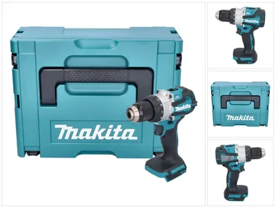 Zdjęcie produktu dla Akumulatorowa wiertarko-wkrętarka udarowa Makita DHP 489 ZJ 18 V 73 Nm bezszczotkowa + Makpac - bez akumulatora, bez ładowarki