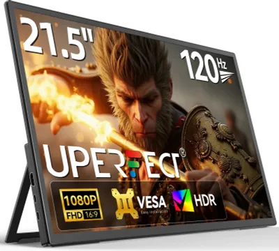 Immagine prodotto di monitor da 21,5 pollici, frequenza di aggiornamento 120 Hz, risoluzione 1920 x 1080, no touch, connettore Eu