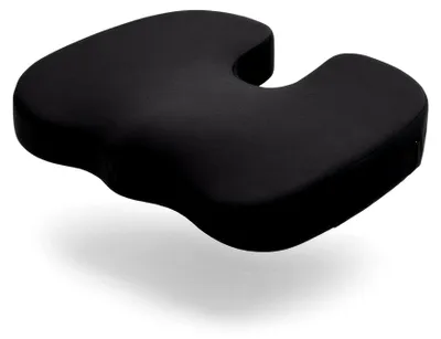 Produktbild von Orthopädisches Sitzkissen - Ergonomische Sitzauflage für Bürostühle und mehr - Entlastung des Steißbeins
