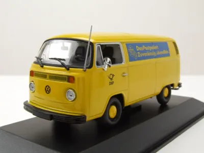 Produktbild von Maxichamps 940053062 VW T2 Kasten Deutsche Bundespost 1972 gelb 1:43