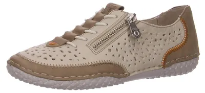 Produktbild von Rieker Straßenslipper(Trott) Abs.b.25 mm in beige, Gr. 36