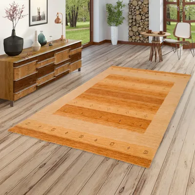Produktbild von Natur Teppich Gabbeh Esta Beige Classic, Größe:70x140 cm