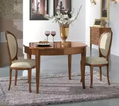 Obrázok produktu pre Jedálenský stôl 4x stoličky stoličky jedálenský set jedálenská skupina stôl hnedý set