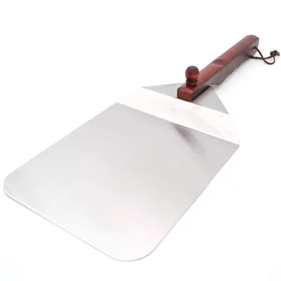Produktbild von Pizzaschaufel aus Edelstahl mit Holzgriff