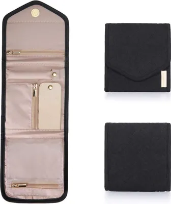 Produktbild von Schmuck Organizer Tasche für Reise - Ringe, Ohrringe, Halsketten, Uhren