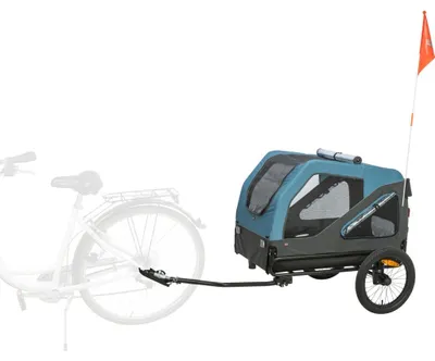Produktbild von TRIXIE Fahrradanhänger für Hunde - 81 × 90 × 112/155 cm