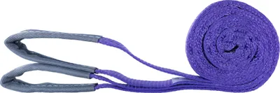 Produktbild von Hebeschlinge 2 Meter bis 1000 kg, DIN EN 1492-1 , Hebeband 2m / 1t, Hebegurt | Krangurt | Kranschlinge | Tragegurt