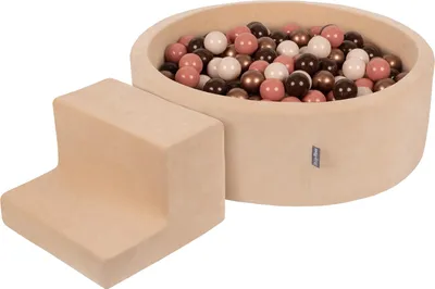 Produktbild von KiddyMoon Spielplatz Schaumstoff mit Bällebad PPZP-OK30V-122